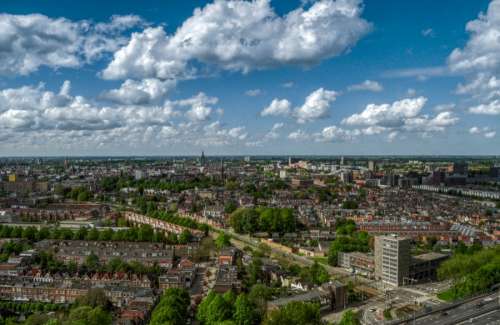 Groningen skyline