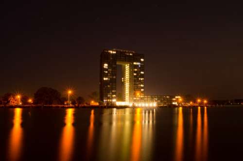 Nice building reflection