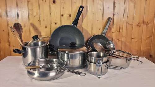 cookware pots pans
