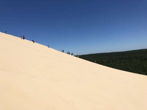 desert sand sand dune hiking adventure
