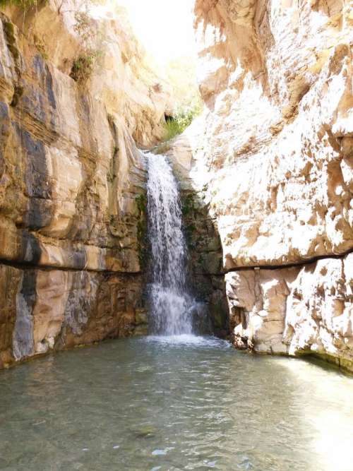 waterfall Israel