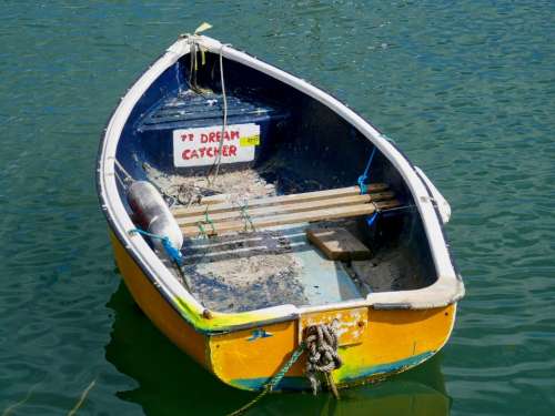 boat water harbor dream sailing