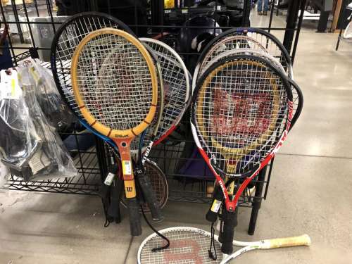 Tennis racket tennis rackets tennis goodwill thrift store