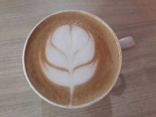 espresso and steamed milk latte coffee expresso