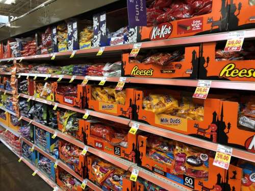Halloween Halloween Candy Candy Aisle Grocery Store Store