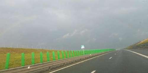 Rainbow highway green