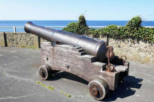 cannon gun artillery firearm weapon
