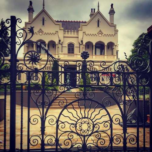 Old Mansion Lacework Gate Beautiful