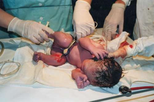 newborn birth infant baby delivery