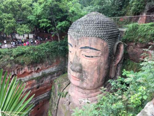 china chengdu buddha giant buddha tourism
