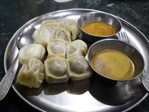 Asia nepal food dumplings dumping 