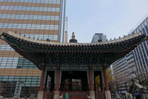 seoul shrine city Asia Korea