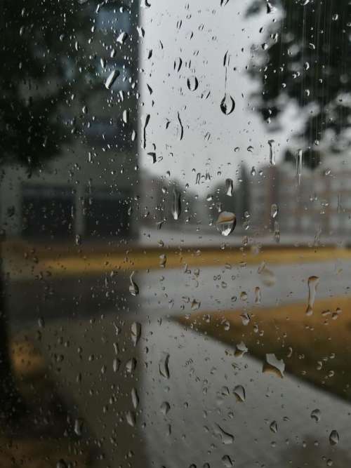 Rain rainy day raindrop raindrops window