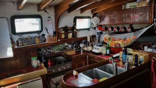 Below Deck Kitchen Galley Galley Kitchen Boat