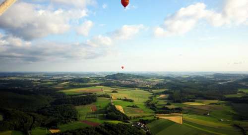 earth landscape hot air ballon balloon ride #earth