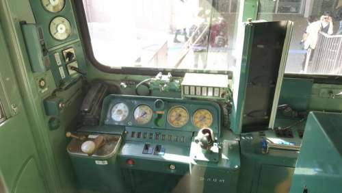 japan travel museum train cockpit