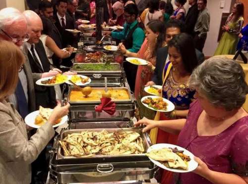 food celebration banquet India