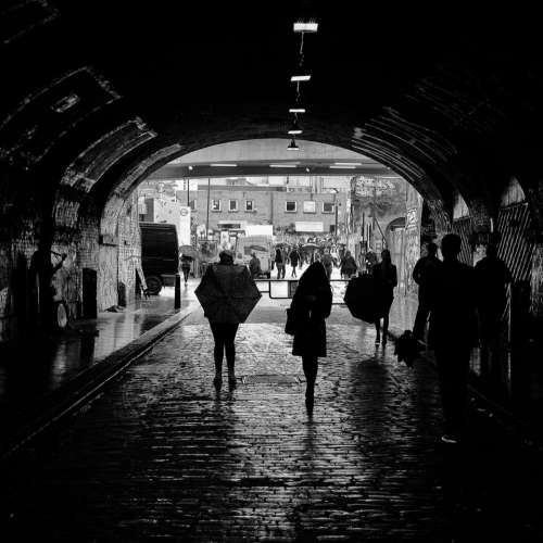 london street shoreditch tunnel shadow