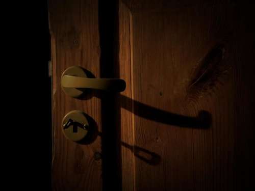 door handle wooden door darkness lock