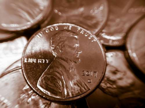 Penny coin money #currency