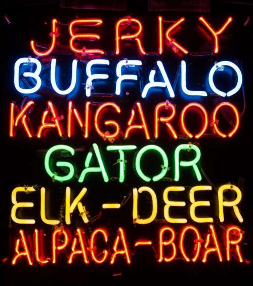 neon sign exotic jerky glow