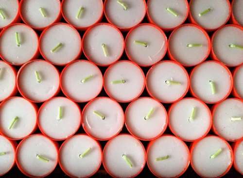 votive candles candles church pattern symmetry