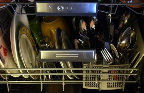 Dishwasher dishes clean automatic #washingthedishes