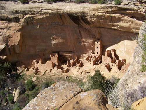 Pueblo canyon artifacts historical Wood canyon