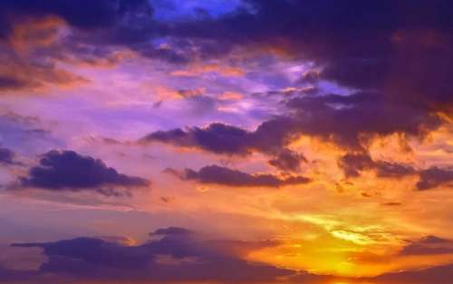 Sky sunset sunrise clouds scenic 