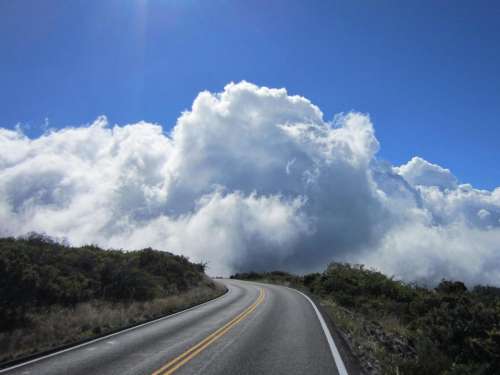 road highway hawaii drive winding road