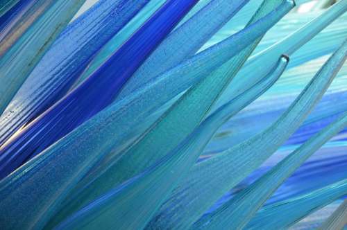 abstract backgrounds glass surreal blue