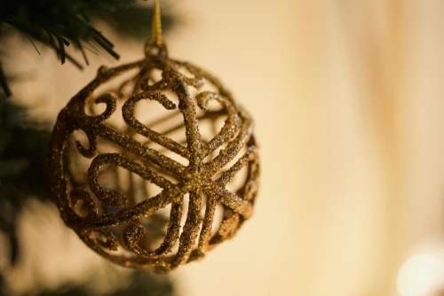 Christmas decoration sphere
