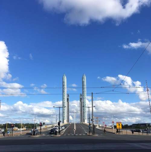 chaban delmas bridge bordeaux gironde bridge france