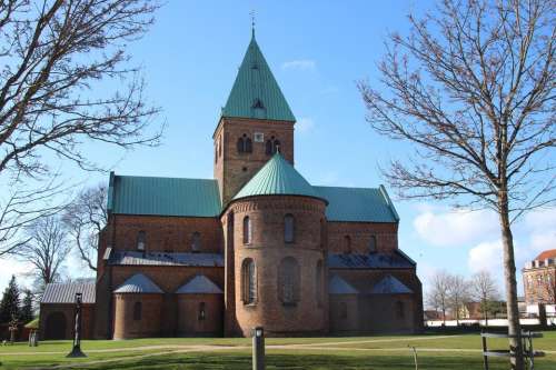 Church Ringsted Denmark big Church