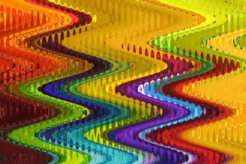 abstract background zigzag wavy waves