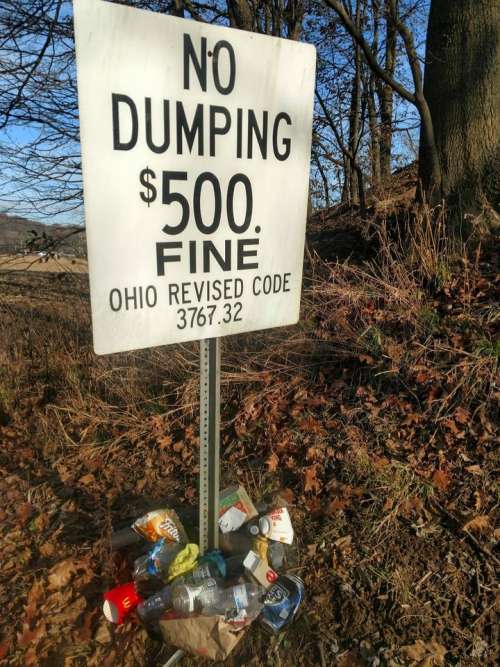 trash litter dump dumping environment