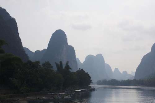 Li Jiang River Li River River China Guilin