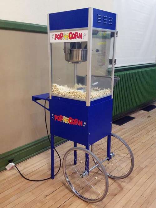 popcorn cart portable food snack