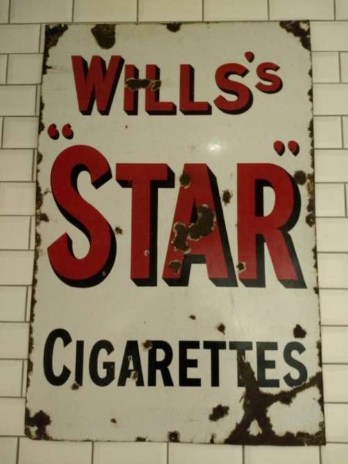 old advert advertisment nostalgia wills star cigarettes