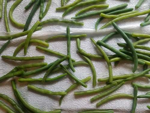 Vegetables string beans food