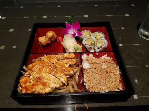 Japanese Asian food meal entree