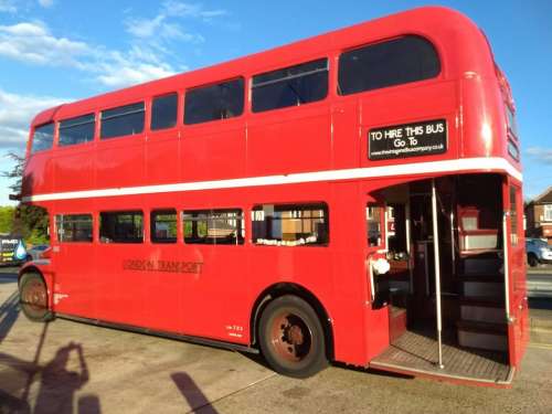 bus routemaster red bus london bus