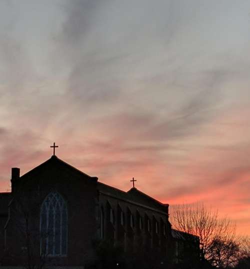 church religion sunset sunrise worship