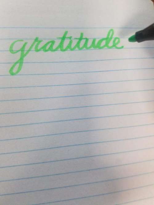 #gratitude thankful thank you writing script