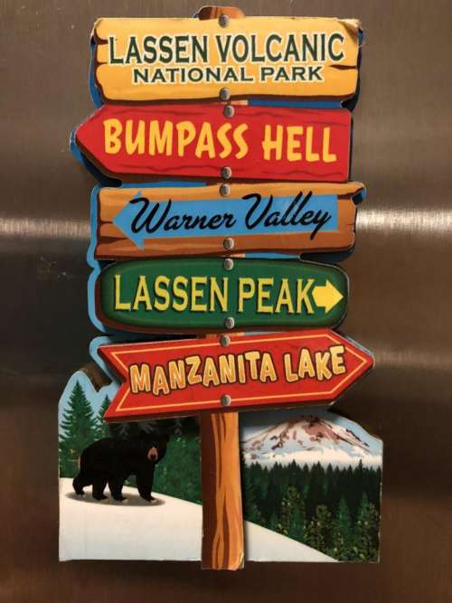 Magnet fridge refrigerator magnets Yosemite