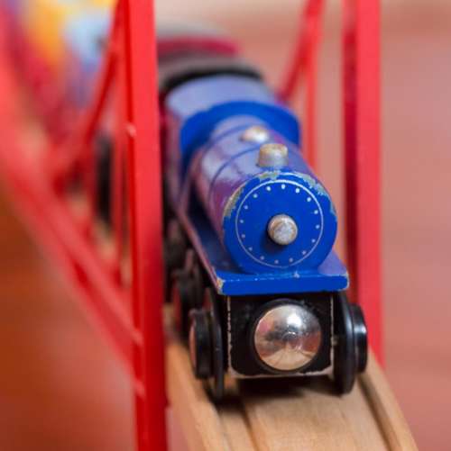 toy train play colorful wooden