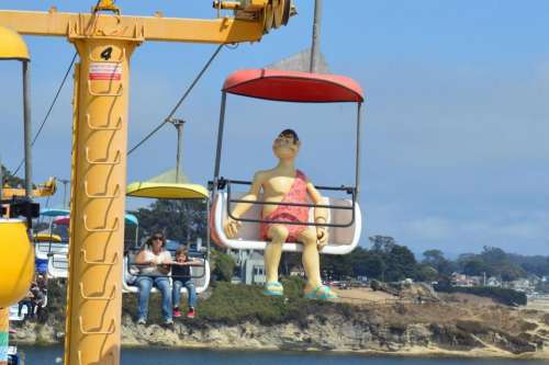 Santa Cruz California sky ride