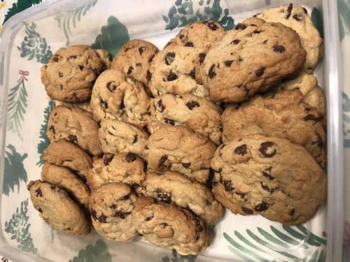 Chocolate chips chip chocolate chip cookies