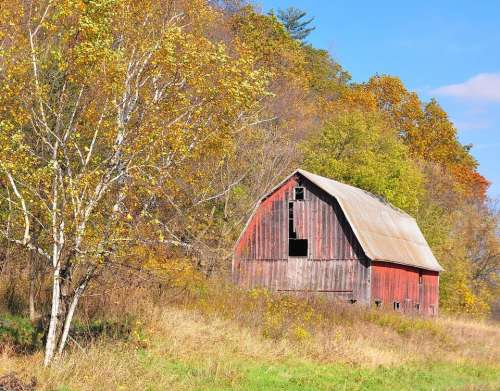 Rustic rural country barn farm 