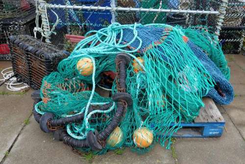 fishing net trawler harbour marine